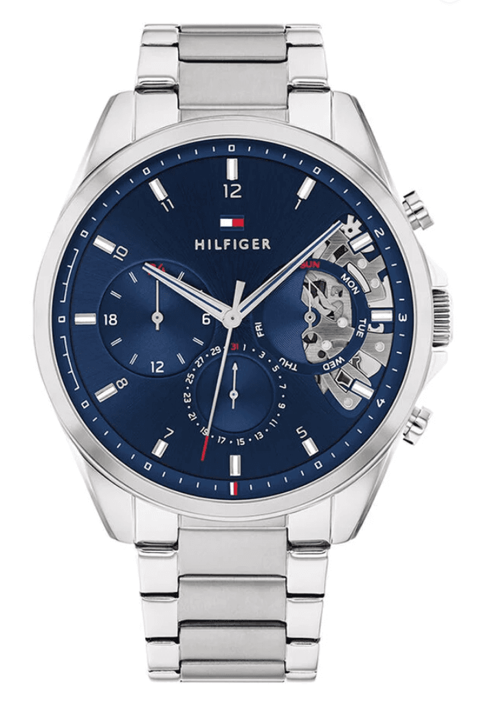 ⌚ Montre Tommy Hilfiger Baker Bleue ⌚