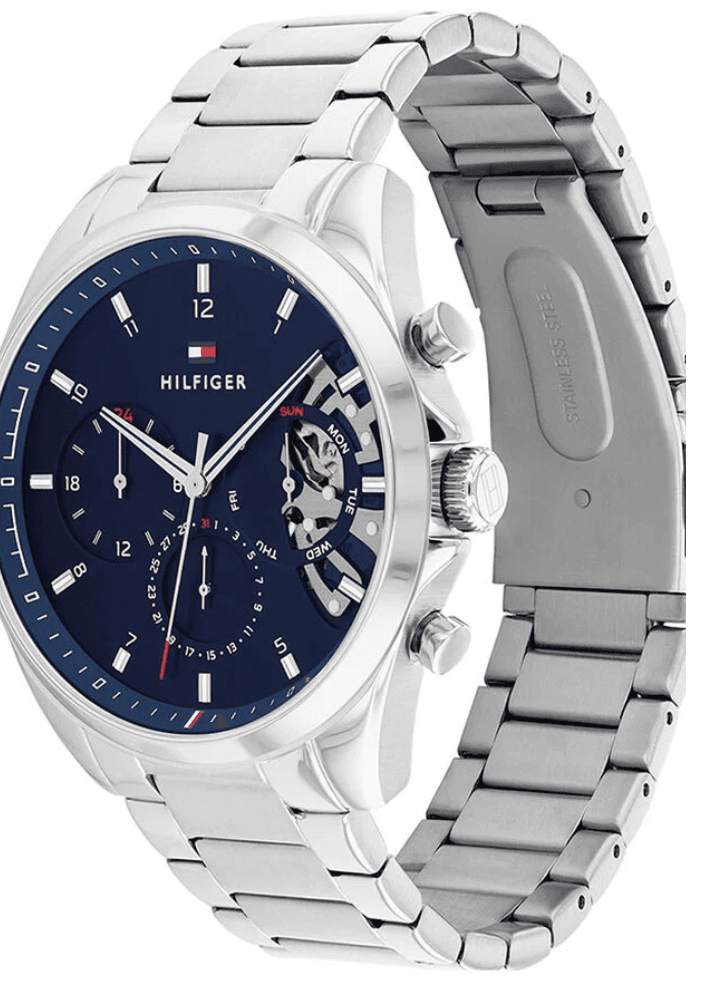 ⌚ Montre Tommy Hilfiger Baker Bleue ⌚